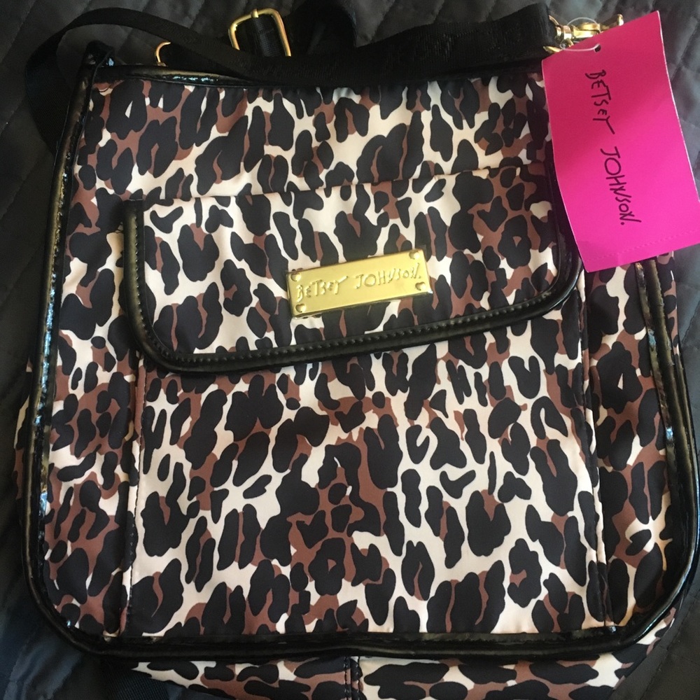 Betsey Johnson Leopard Bag